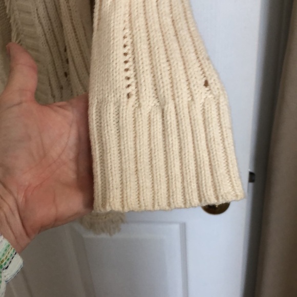 Rosie Neira for Anthropology size M fringe sweater - Picture 3 of 5